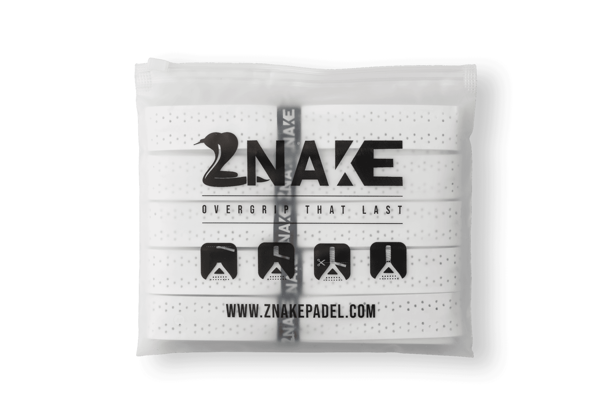 Znake Viper Padel Overgrip Vit